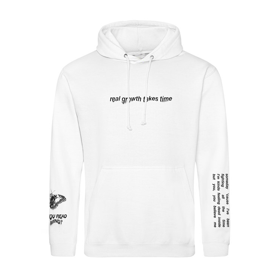 real growth takes time hoodie *limited edition*